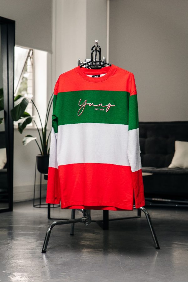 Y U N G TRIPLE THREAD LONG SLEEVE T-SHIRT